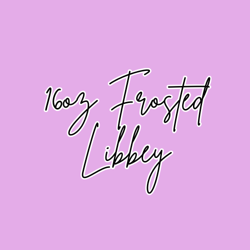 16oz Frosted Libbey